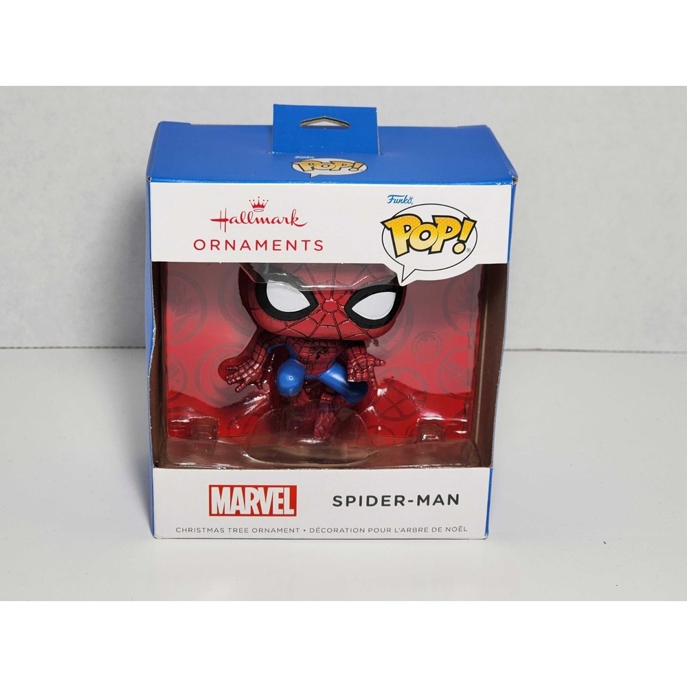 Hallmark Funko Pop Marvel Spider-Man Spiderman Christmas Ornament New in Box